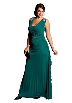 M.I.M Galajurk Grote Maat In Smaragdgroen