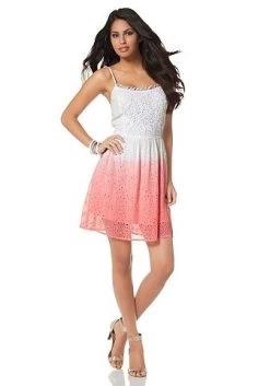 LAURA SCOTT Smok Zomerjurk Met Kant