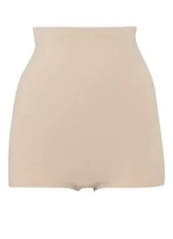Maidenform Hi-waist Boyshort In Nude