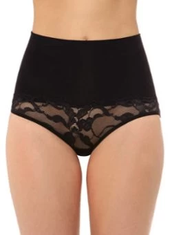 Wolford Velvet Lace Control Panty