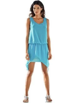 Zomerjurk In Overgooiermodel Mint